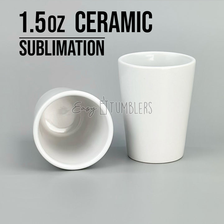 Sublimation Shot Glasses (Template Included)