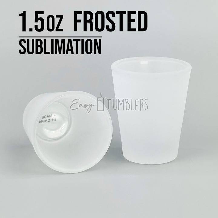 Sublimation Shot Glasses (Template Included)