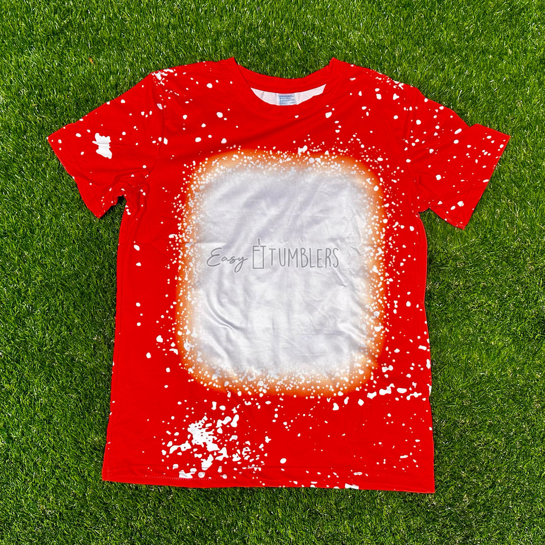 Sublimation Faux Bleached T-Shirt