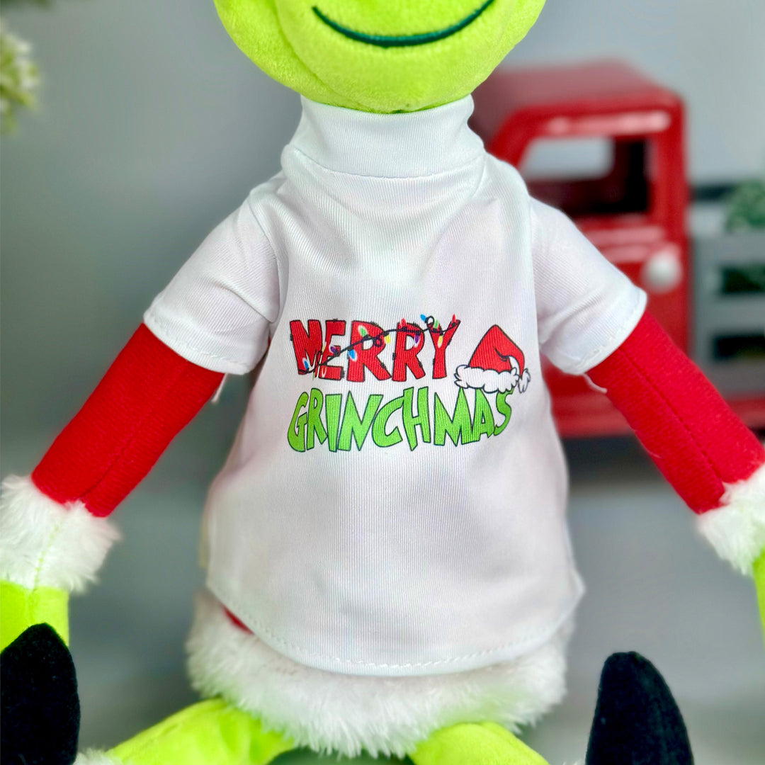 **New** The Grinch Plush Doll with Sub Tshirt