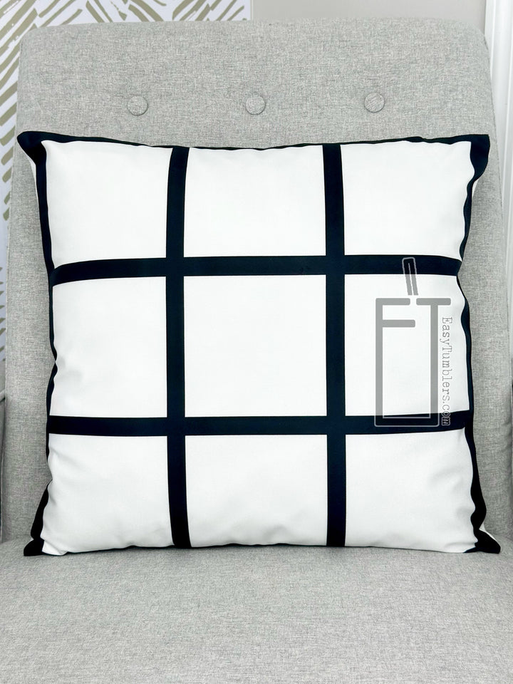 Sublimation Panel Pillow Covers 18 Inches