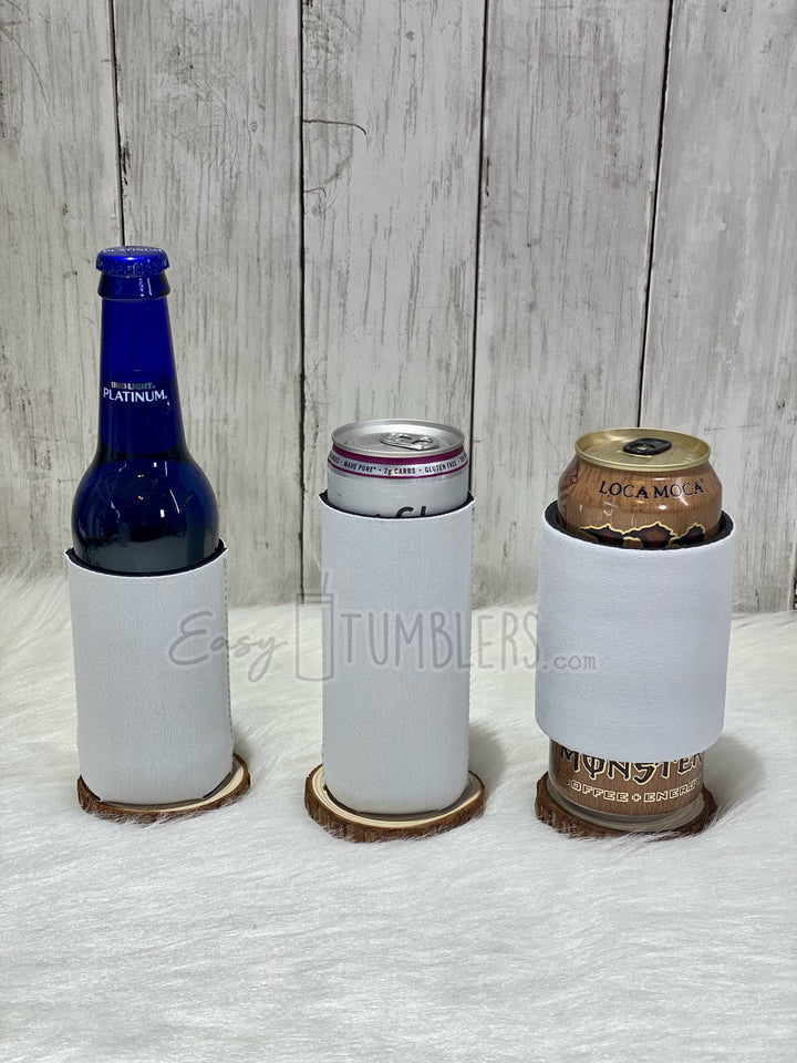 Sublimation Can Sleeve Regular Neoprene Koozies