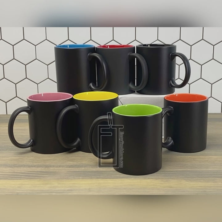 PREMIUM Sublimation Magic Mugs 11oz Heat Sensing