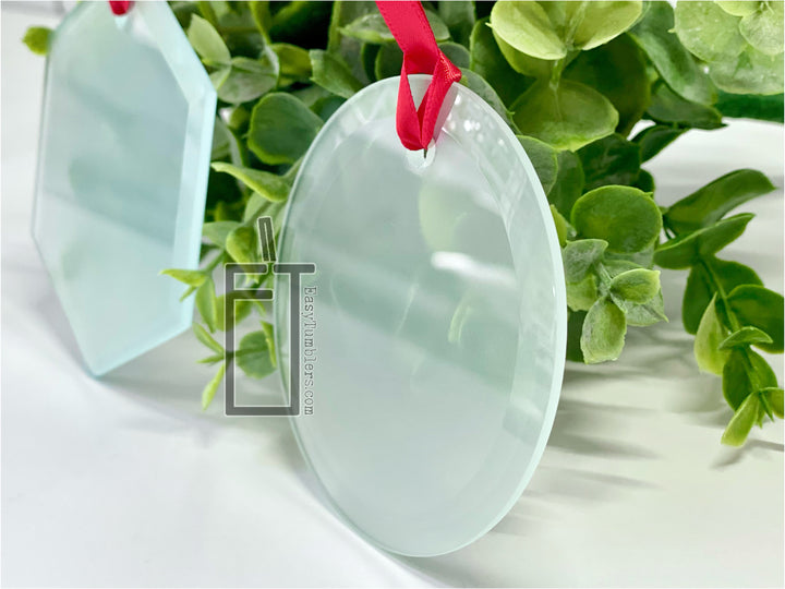 Sublimation Glass Ornaments